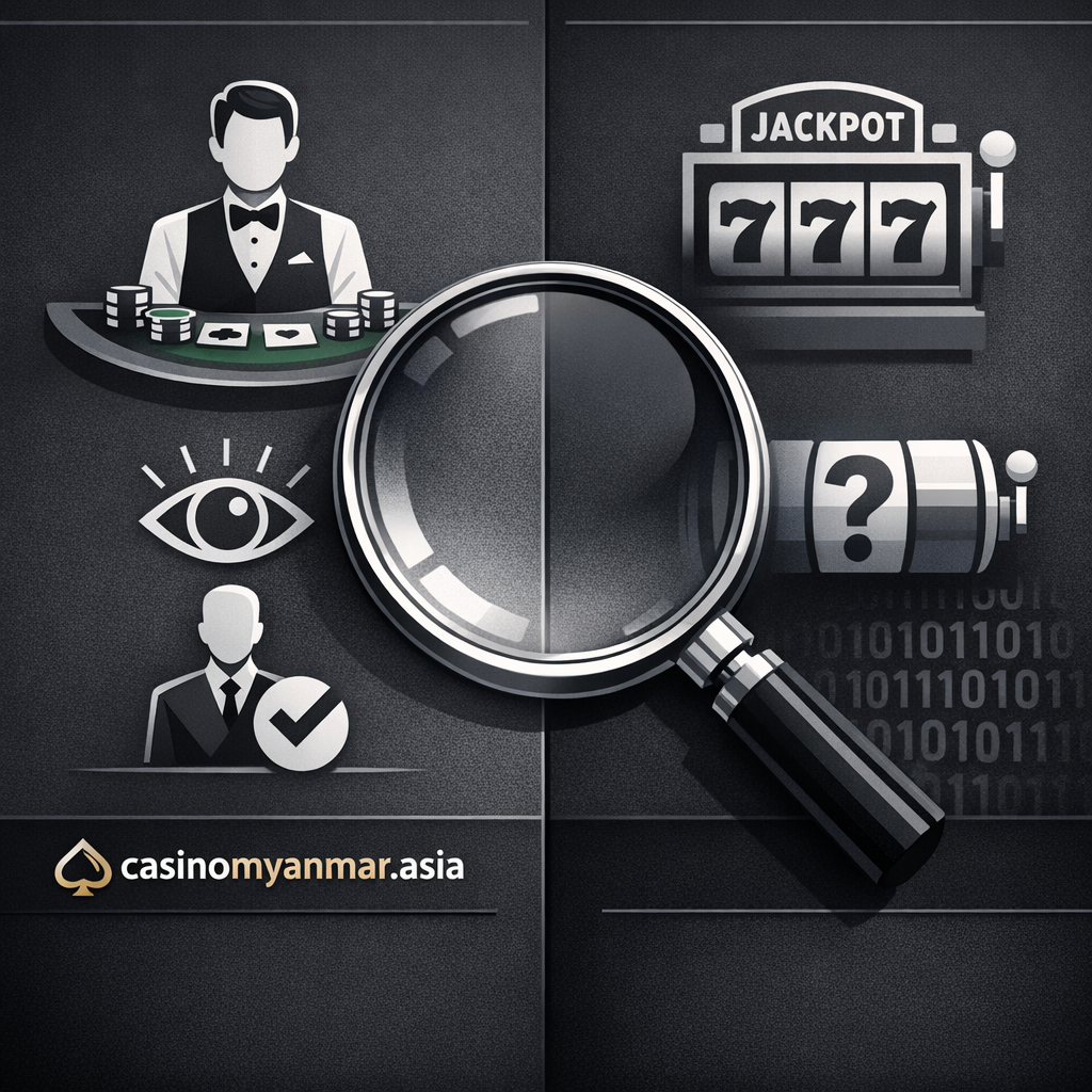 တိုက်ရိုက်ကာစီနို (Live Casino) ၏ ပွင့်လင်းမြင်သာမှု: Thomas Michael Phillips ၏ စံနှုန်းများအတိုင်းလား။ 🔍